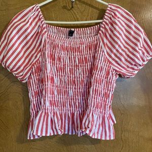 Ann Taylor Crop❤️🤍💙